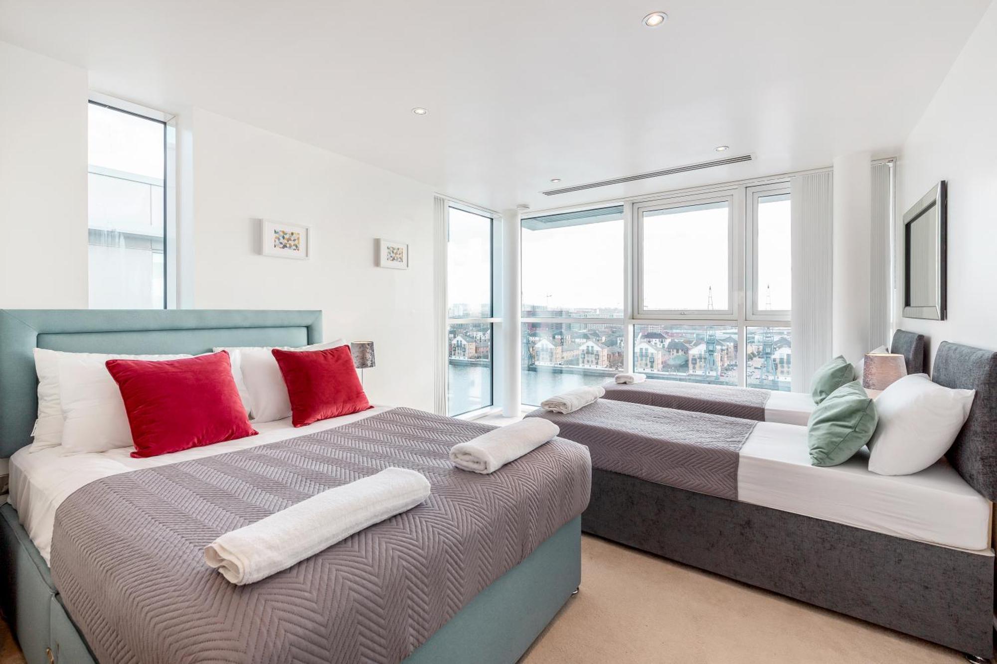 Excel Dock Apartments Londra Esterno foto